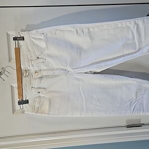 Madewell high waisted jeans color white size 30